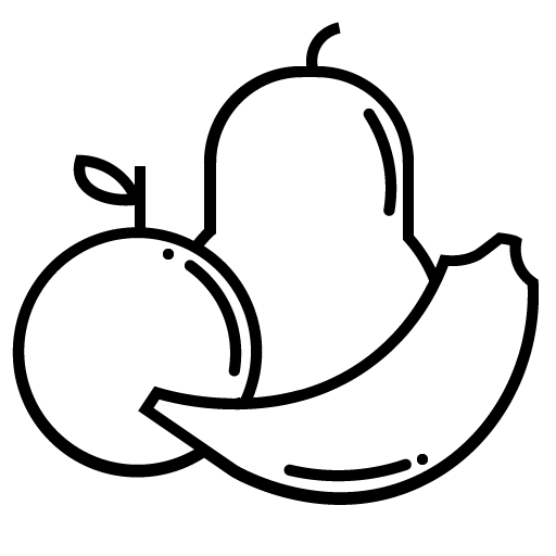 Fruit outline