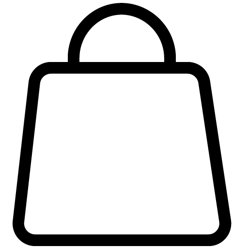 Shopping bag outline