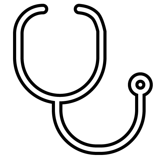 Stethoscope outline